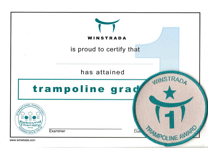 Trampoline Award - Grade 1
