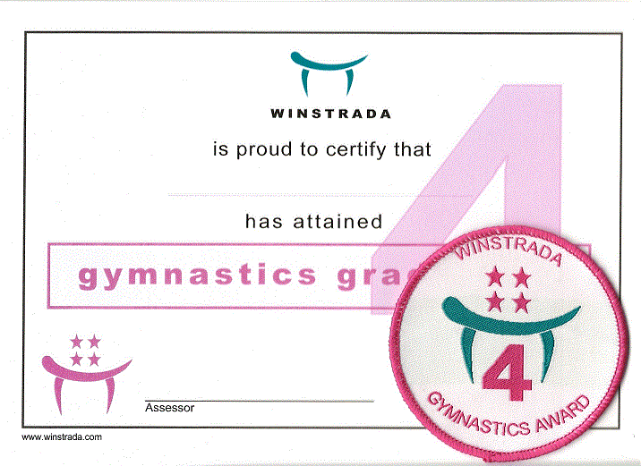 Gymnastics Award - Grade 4
