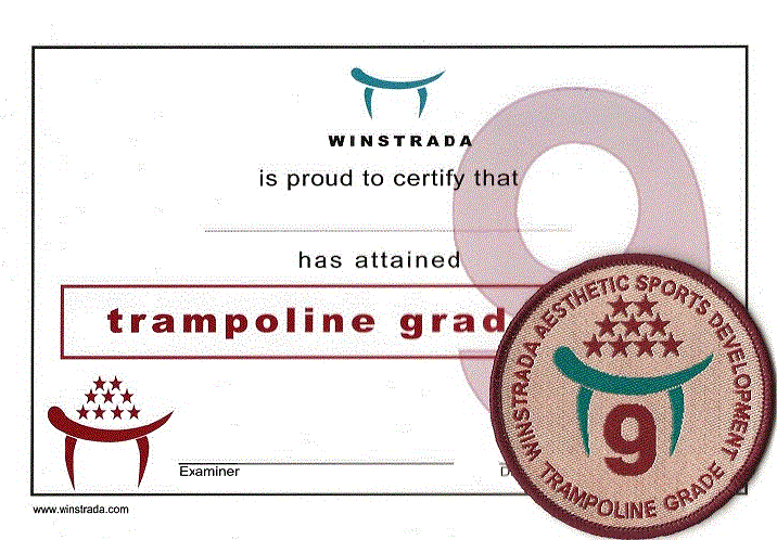 Trampolining Award - Grade 9
